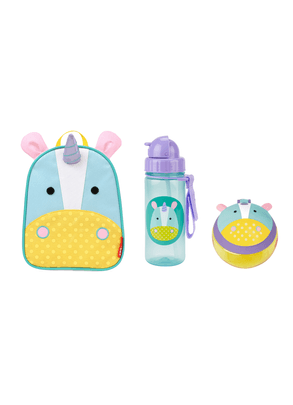 Kit Passeio com Mini Mochila Infantil Zoo Unicórnio Skip Hop