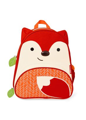 Kit Escolar Completo Com Mochila Infantil Zoo Raposa Skip Hop