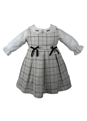Vestido Com Body Marfin- Roana Tam 4
