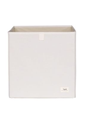 Cesto Organizador Quadrado Reciclado Creme 3 Sprouts