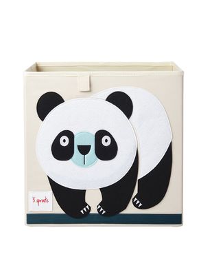 Cesto Organizador Quadrado Panda 3 Sprouts