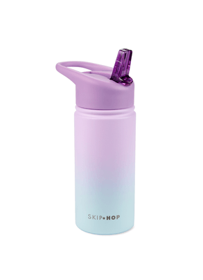 Garrafa Térmica de Aço Inox 450 ML Ombre Lilás Skip Hop