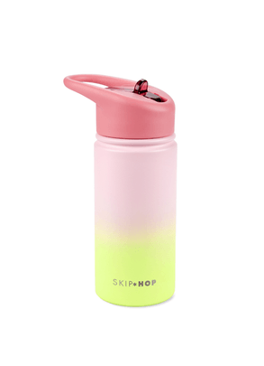Garrafa Térmica de Aço Inox 450 ML Ombre Rosa Skip Hop