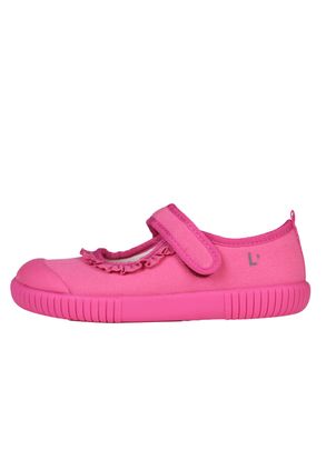 Tênis Cano Baixo com Velcro Rosa Pink Luft
