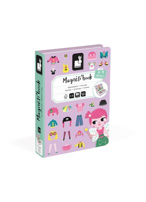 Livro Magnético Fashion 54 Peças Janod