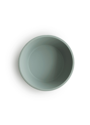 Bowl de Silicone com Ventosa Verde Mushie