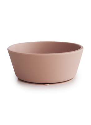 Bowl de Silicone com Ventosa Rosa Mushie