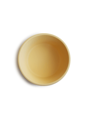 Bowl de Silicone com Ventosa Amarelo Mushie