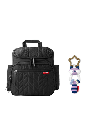 Mochila Maternidade Forma Preto Skip Hop