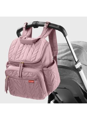 Mochila Maternidade Forma Lilás Rosado Skip Hop