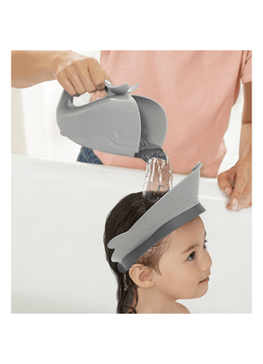 Viseira Protetora Para Banho Baleia Moby Cinza Skip Hop
