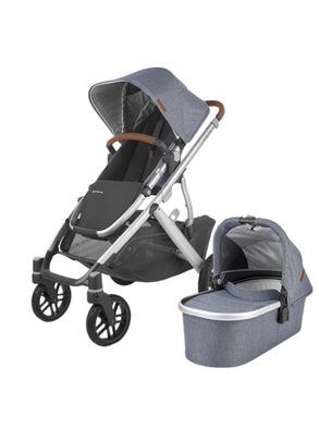 Carrinho de Bebê com Moisés Vista V2 Gregory Uppababy