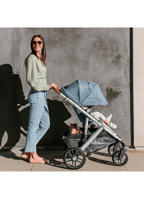 Carrinho de Bebê com Moisés Vista V2 Gregory Uppababy