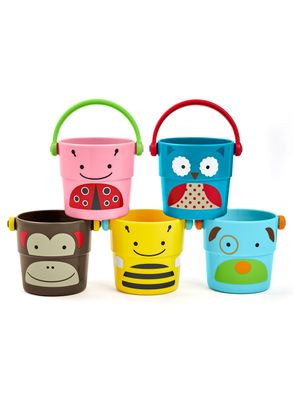 Brinquedo de Banho Baldinhos Coloridos Skip Hop