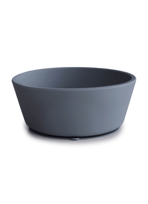 Bowl de Silicone com Ventosa Azul Mushie