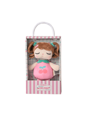 Boneca Metoo Mini Angela Frutas Cerejinha