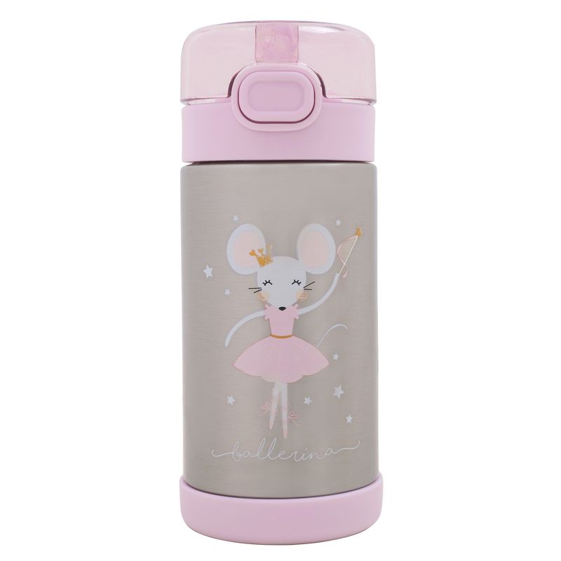 4116 - Garrafa Flip Termica Ratinha Bailarina Bup Baby1