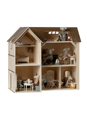 Brinquedo De Madeira Casinha De Boneca Fazendinha Maileg