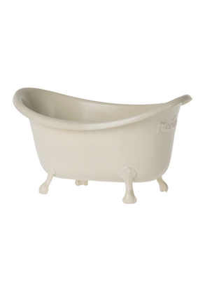 Brinquedo Mini Banheira Branca Para Casinha De Ratinho Maileg