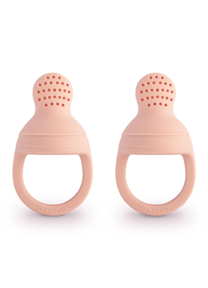 Porta-Frutinha De Silicone Rosa Mushie