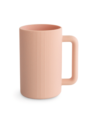 Caneca Para Enxague De Silicone Rosa Mushie