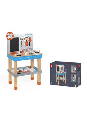 Brinquedo De Madeira Brico Kids Bancada Magnética Gigante Janod