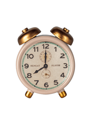 Brinquedo Mini Relógio Rosé Para Casa De Ratinho Maileg