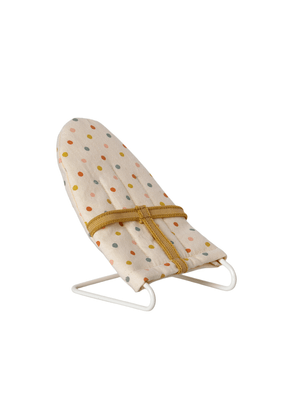 Brinquedo Mini Cadeirinha De Ninar Mini Poá Para Ratinho Maileg