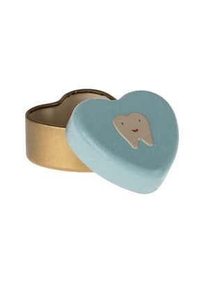 Caixinha Dente De Leite Coração Menta Maileg