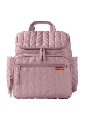 Mochila Maternidade Forma Lilás Rosado Skip Hop